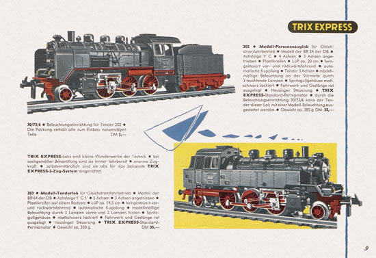 Trix Express Katalog 1961