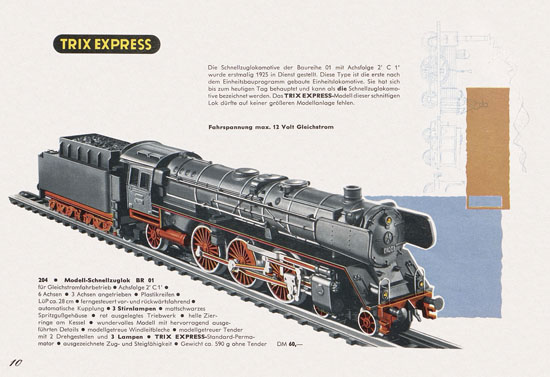 Trix Express Katalog 1961