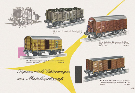 Trix Express Katalog 1961