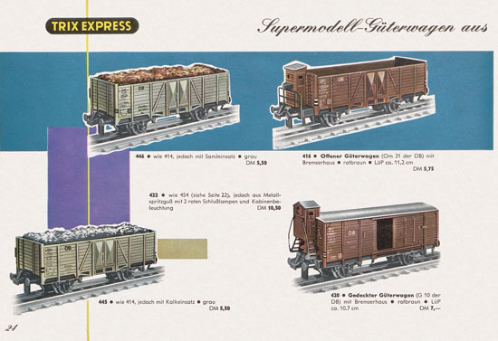 Trix Express Katalog 1961