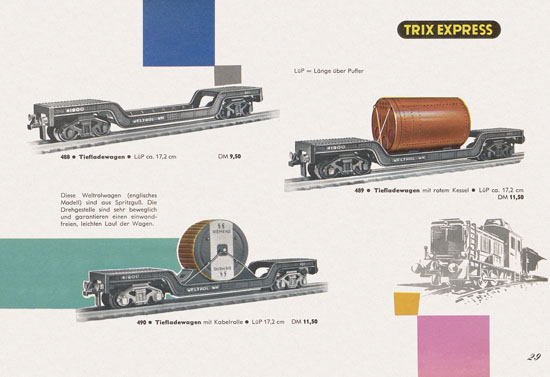 Trix Express Katalog 1961