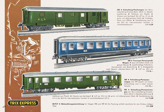 Trix Express Katalog 1961