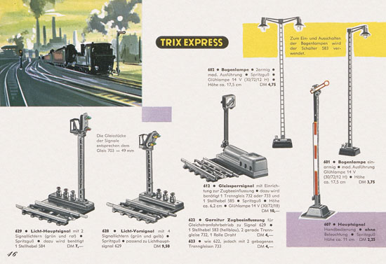 Trix Express Katalog 1961