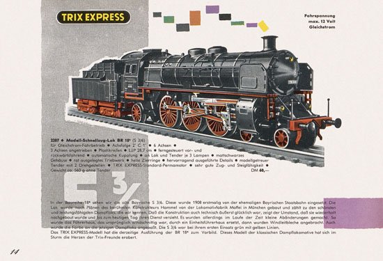 Trix Express Katalog 1962