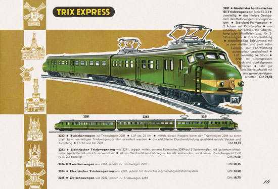 Trix Express Katalog 1962