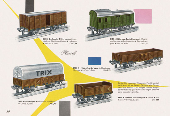 Trix Express Katalog 1962