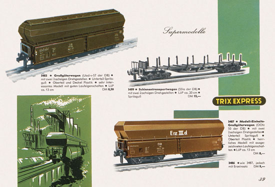 Trix Express Katalog 1962