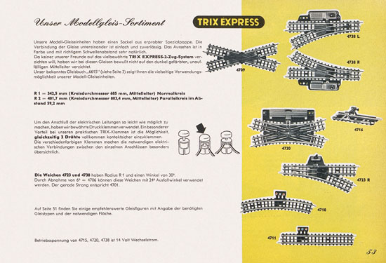 Trix Express Katalog 1962