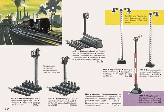 Trix Express Katalog 1962