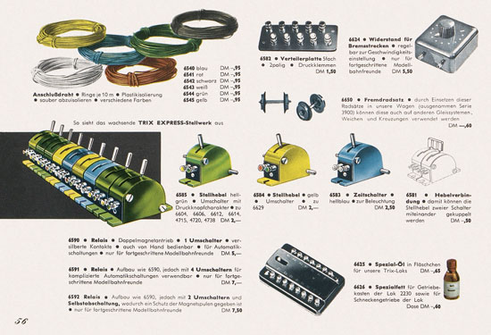 Trix Express Katalog 1962