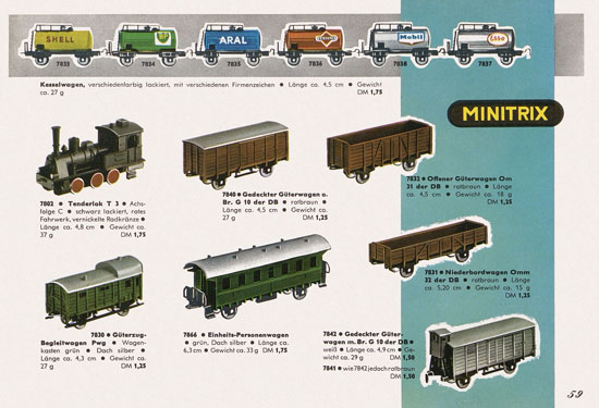 Trix Express Katalog 1962