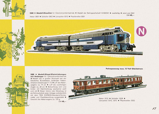 Trix Express Katalog 1963