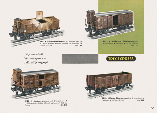 Trix Express Katalog 1963