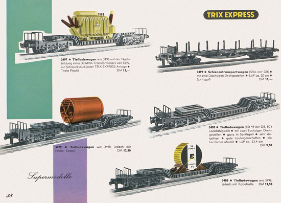 Trix Express Katalog 1963