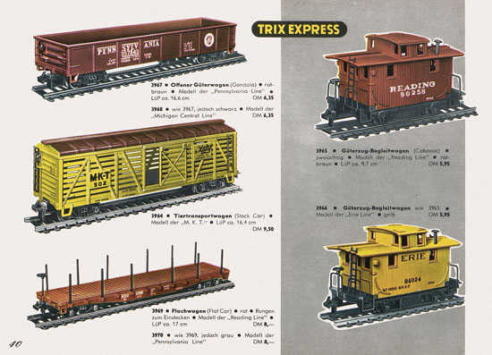 Trix Express Katalog 1963