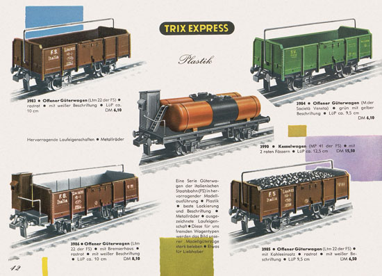 Trix Express Katalog 1963