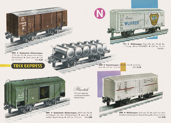 Trix Express Katalog 1963