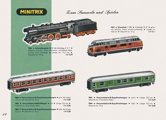 Trix Express Katalog 1963