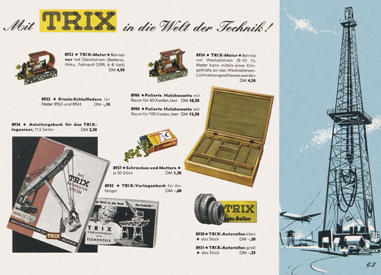 Trix Express Katalog 1963