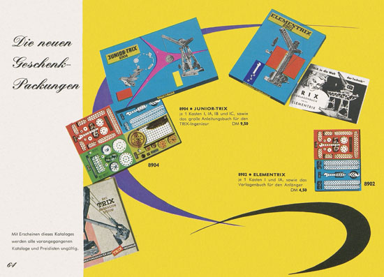 Trix Express Katalog 1963