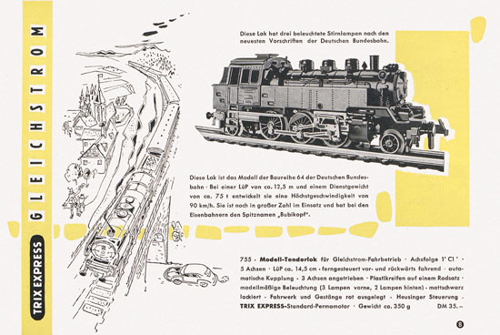 Trix Express Katalog 1958