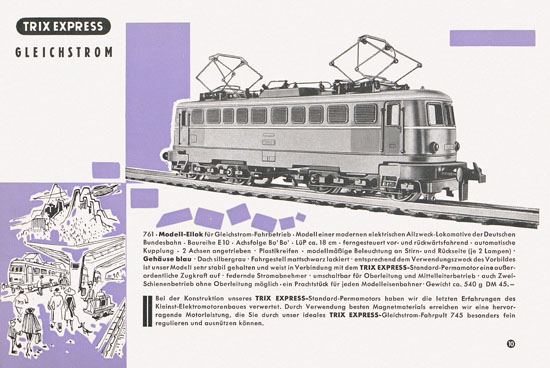 Trix Express Katalog 1958