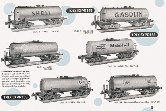 Trix Express Katalog 1958