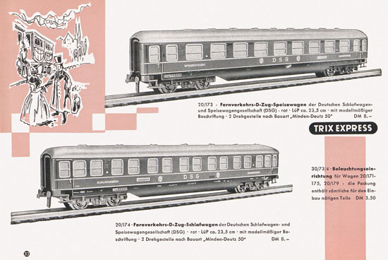 Trix Express Katalog 1958