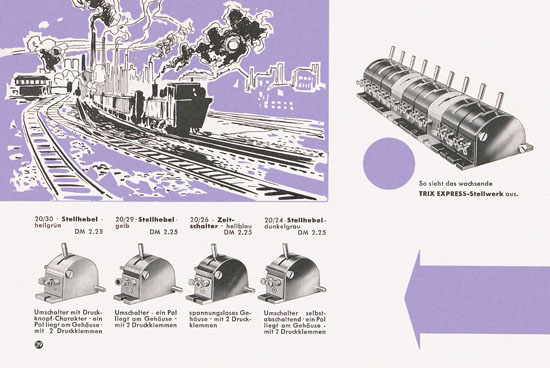 Trix Express Katalog 1958