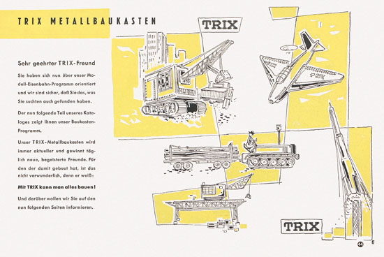 Trix Express Katalog 1958