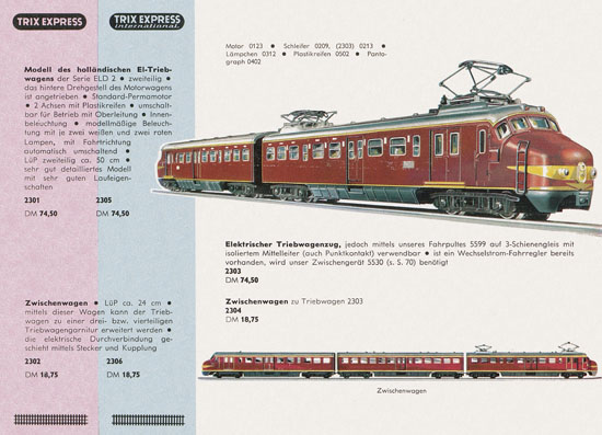 Trix Express Katalog 1964