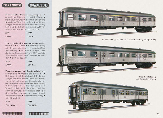 Trix Express Katalog 1964