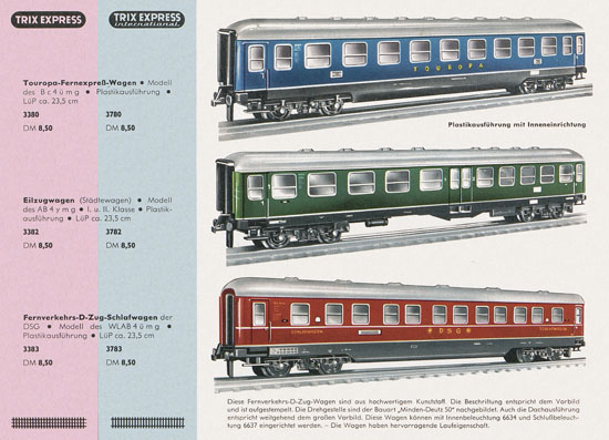 Trix Express Katalog 1964