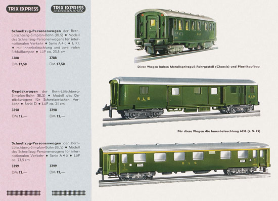 Trix Express Katalog 1964