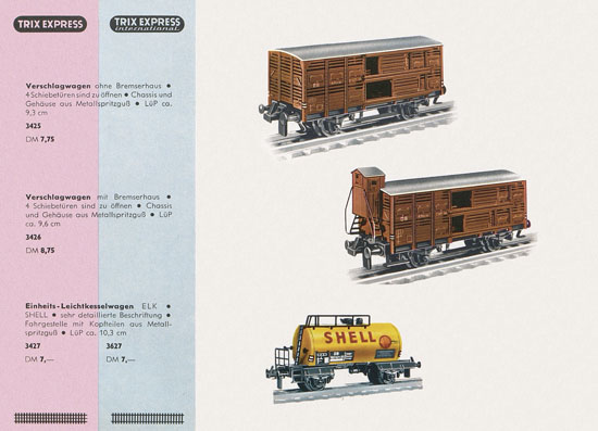 Trix Express Katalog 1964