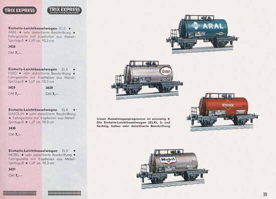 Trix Express Katalog 1964