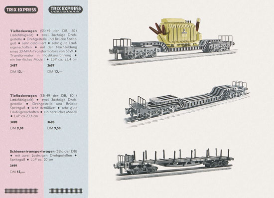 Trix Express Katalog 1964