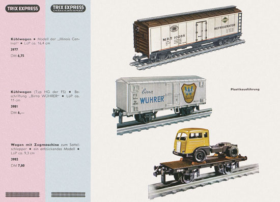 Trix Express Katalog 1964