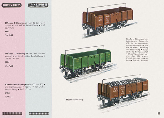 Trix Express Katalog 1964