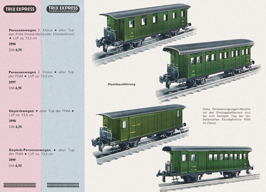 Trix Express Katalog 1964