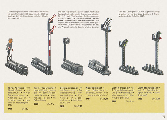 Trix Express Katalog 1964