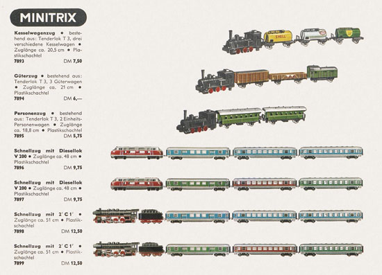 Trix Express Katalog 1964