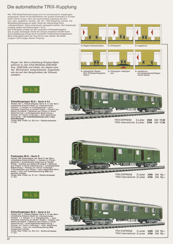 Trix Gesamtkatalog 1967