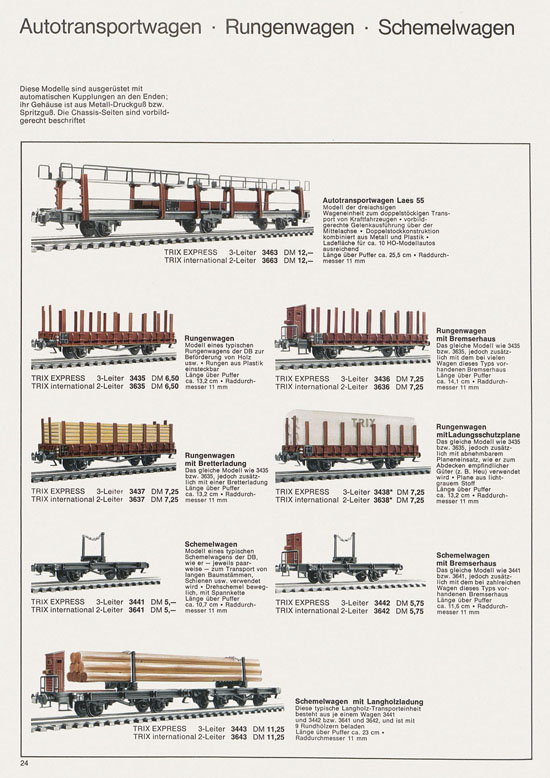 Trix Gesamtkatalog 1967