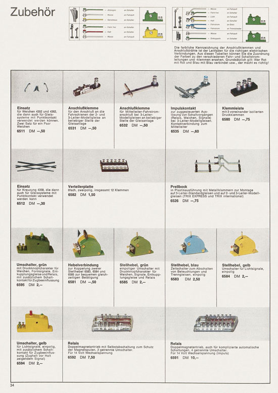 Trix Gesamtkatalog 1967