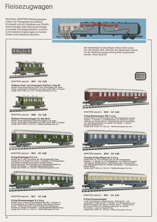 Trix Gesamtkatalog 1967