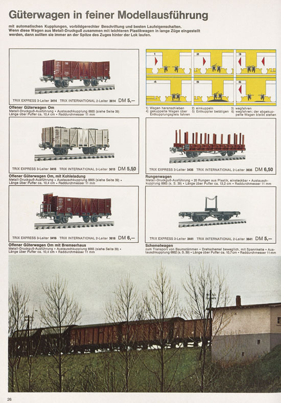 Trix Gesamtkatalog 1968