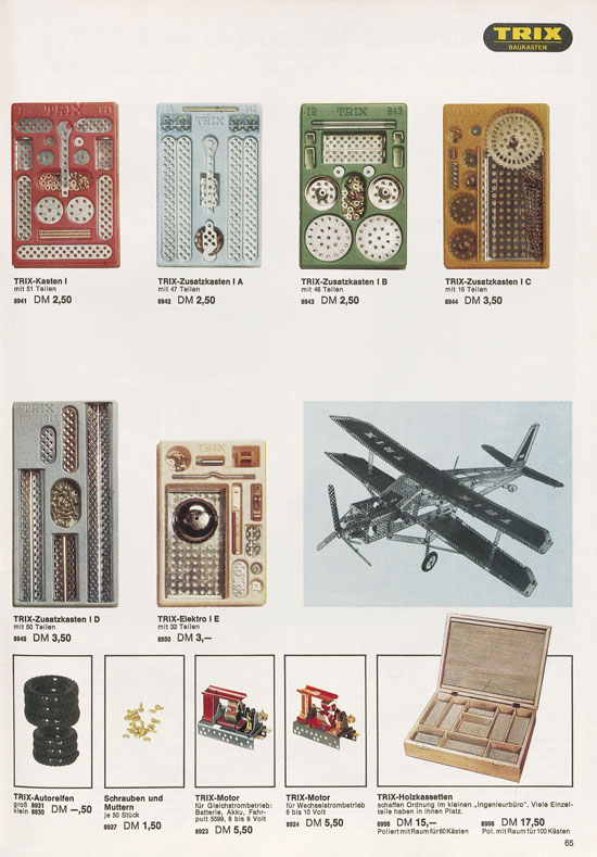 Trix Gesamtkatalog 1968