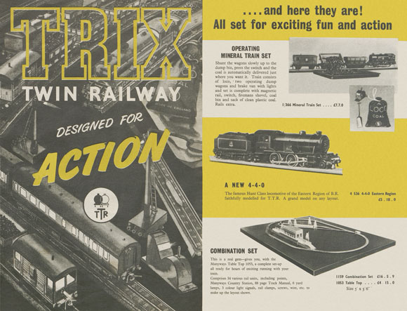 TRIX Twin Railway brochure 1960