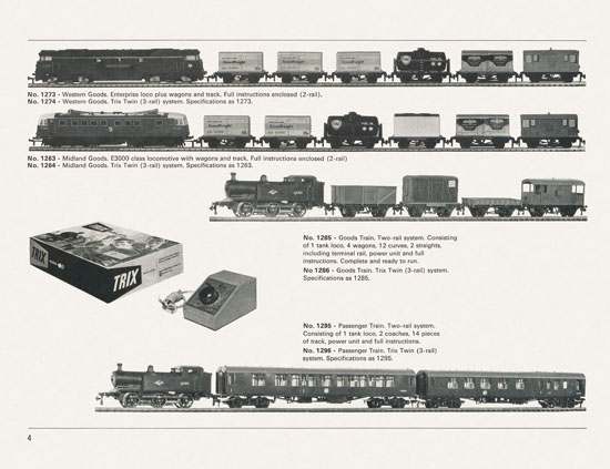 TRIX catalogue 1966